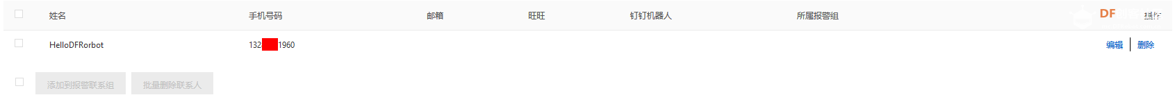 联系人手机